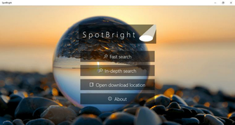 Windows Spotlight Lock Screen Image With Spotbright App