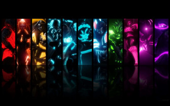 Unleash The Gamer Vibrant Gaming Set Up