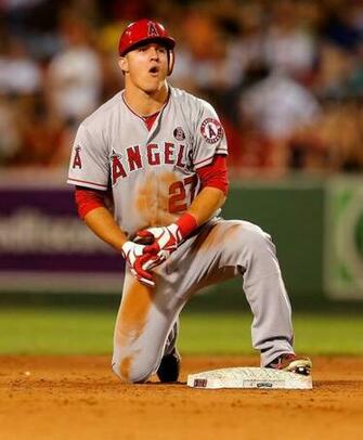 Mike Trout Los Angeles Angels An