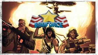 Broforce Wallpaper Arnold Schwarzeneggar And So On Caleb