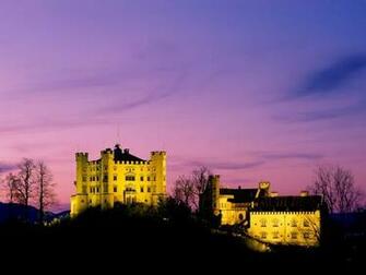 Hohenschwangau Castle Bavaria Germany Widescreen Wallpaper