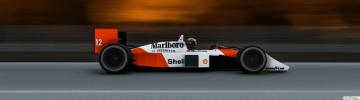 Ayrton Senna S Mclaren Mp4 HD Wallpaper