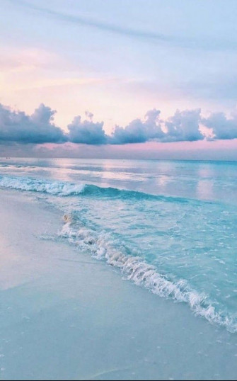 Ocean Aesthetic Super Mogu Blue Pastel Sky