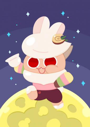Moon Rabbit Cookie Run Image Zerochan Anime