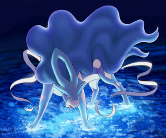 Shiny Suicune By Celebi Yoshi