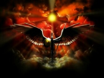 Labels Angels Wallpaper Dark