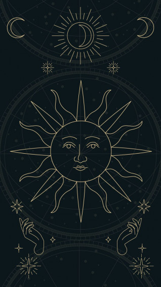 Transform Your Space With Aesthetic Astrology Wallpaper iPhone