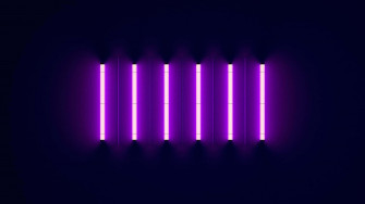 Blue And Pink Aesthetic Neon Wallpaper