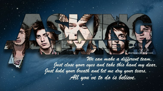 Asking Alexandria Logo Wallpaper
