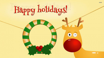 Happy Holidays Wallpaper Holiday