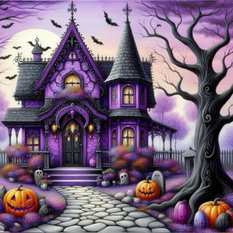 Diane On Haunted Houses Wallpaper