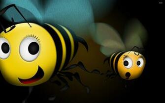 Honey Bees Wallpaper Digital Art