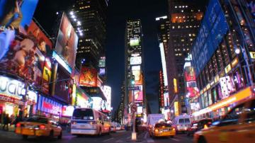 Wallpaper New York City Night Lights Times