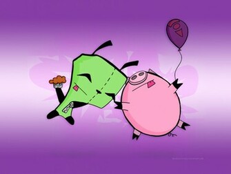 Gir And Piggy Wallpaper Bye Pig By