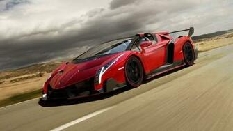 Lamborghini Veneno Roadster HD Wallpaper Background Image