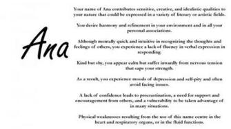 Ana Wallpaper Meaning X Name