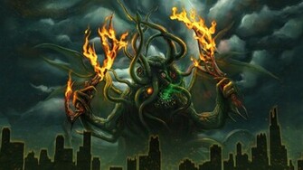 Fantasy Cthulhu Wallpaper
