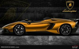Aventador J Yellow Gold Wallpaper Motorward At Lamborghini