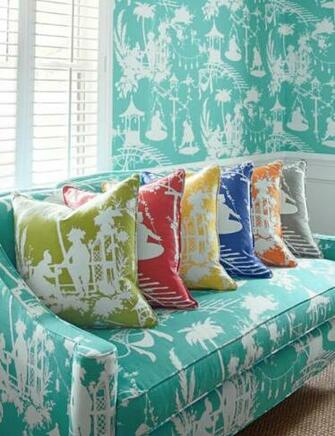Chinoiserie Chic Introducing Thibaut S South Sea