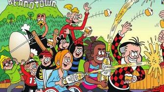 The Beano Turns How Comic S Characters Have Changed Ents
