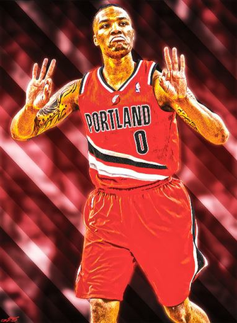 Damian Lillard By Cz25