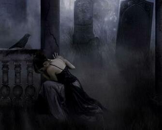 Dark Gothic Wallpaper Credited
