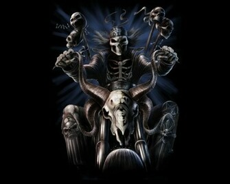 Skull Computer Wallpaper Desktop Background Id