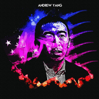 Andrew Yang Digital Art By Walter Florine Wallpaper