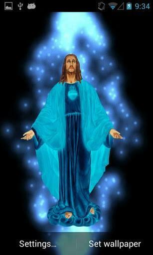 Bigger Jesus Christ Live Wallpaper For Android Screenshot
