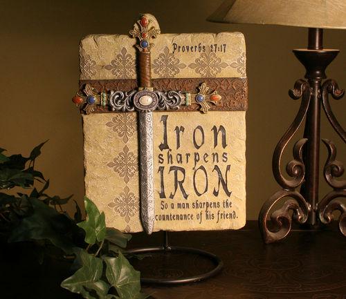 Iron Sharpens Spot HD Wallpaper