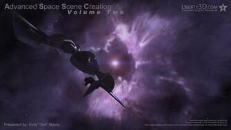 Space Scene Wallpaper