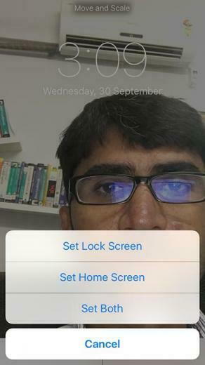Set And Use Live Photos As Wallpaper On iPhone 6s Plus