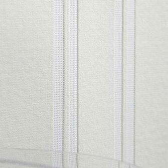 Beadboard Striped Paintable Wallpaper In White Full Roll From
