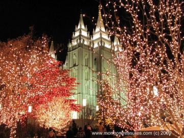 Mike Sessions On Lds Art Temple Square Christmas