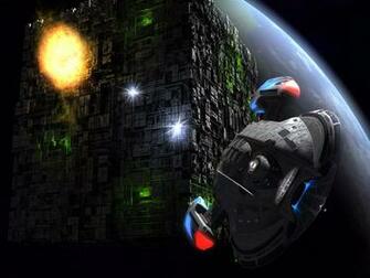 New Wallpaper Borg Ship