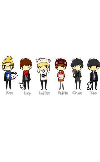 Exo Chibi HD Wallpaper And