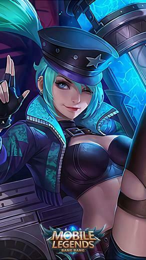 Layla Revamped Green Flash Mobile Legends Miya