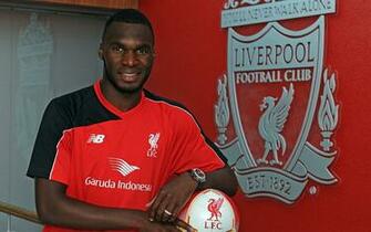 Wallpaper Christian Benteke Liverpool Football