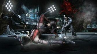 Harley Quinn Nightwing Injustice Gods Among Us Wallpaper HD