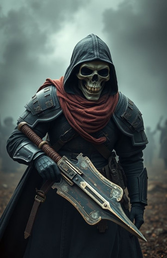 Skull Soldier Wallpaper HD