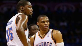 Kevin Durant And Russell Westbrook Wallpaper