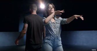 Camila Cabello Celebrities In Maroon Girls Like You Music
