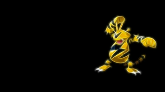 Pokemon On A Black Background Desktop Wallpaper
