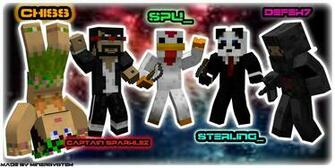 Fanart Of All Mineplex Ops Chiss Captainsparklez Spu Sterling