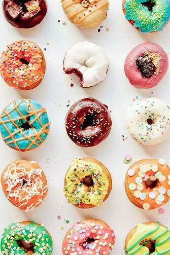 Cute Donuts iPhone Wallpaper