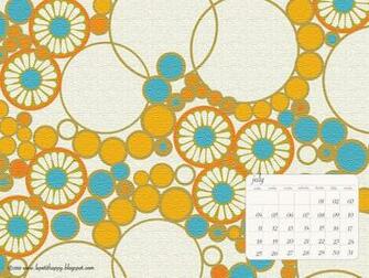 July Calendar Wallpaper