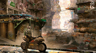 Futuristic City Cyberpunk Wallpaper HD Desktop And Mobile