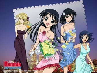 Wallpaper School Rumble Fond D Cran Photos
