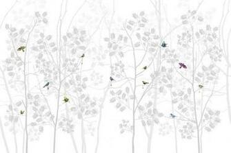 Floral Scandinavian Wallpaper