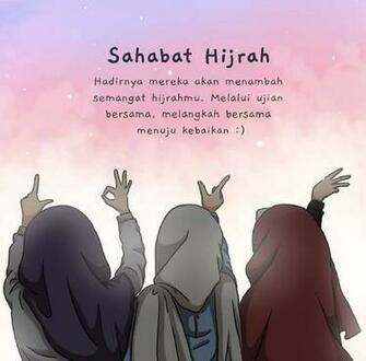 Pin Oleh Lady D Di Islamic Quotes Kartun Kutipan Persahabatan